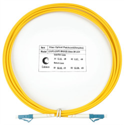 Cabeus FOP(s)-9-LC-LC-3m Шнур оптический simplex LC-LC 9/125 sm 3м LSZH