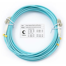 Cabeus FOP-50-LC-LC-5m Шнур оптический duplex LC-LC 50/125 mm OM3 5м LSZH