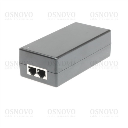 OSNOVO Midspan-1/650GA PoE-инжектор Gigabit Ethernet на 1 порт, мощностью до 65W. Совместим с оборудованием PoE IEEE 802.3af/at/bt. Мощность PoE на порт - до 65W. Напряжение PoE - 52V(конт. 1,2,4,5(+)