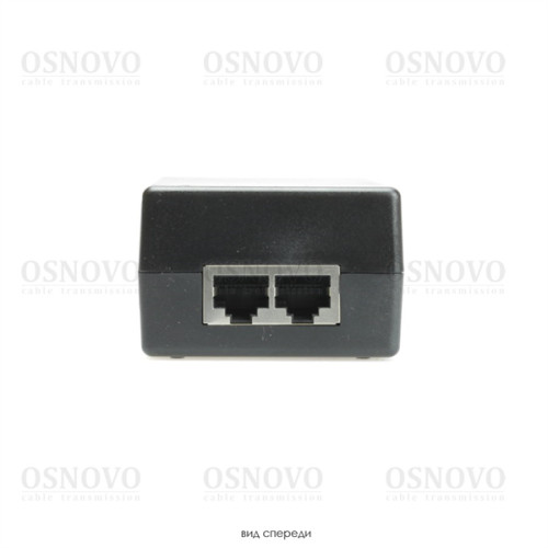OSNOVO Midspan-1/650GA PoE-инжектор Gigabit Ethernet на 1 порт, мощностью до 65W. Совместим с оборудованием PoE IEEE 802.3af/at/bt. Мощность PoE на порт - до 65W. Напряжение PoE - 52V(конт. 1,2,4,5(+)