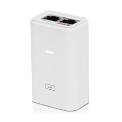 Ubiquiti POE-24-24W-G-WH, Gigabit PoE Injector, 24V/1A (24W), white