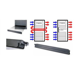 Пластиковая заглушка Systeme Electric, серия Excelente, 1U , 19