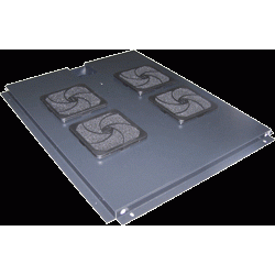 Блок 2-х вентиляторов в крышу шкафа Business глубиной 600 мм, с подшипниками