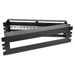 ЦМО 19 панель с DIN-рейкой PS-3U, цвет черный