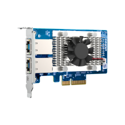 QNAP Expansion Card QXG-10G2T PCIe Gen3x4 2x10GbE(BASE-T)