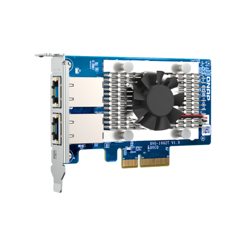 QNAP Expansion Card QXG-10G2T PCIe Gen3x4 2x10GbE(BASE-T)