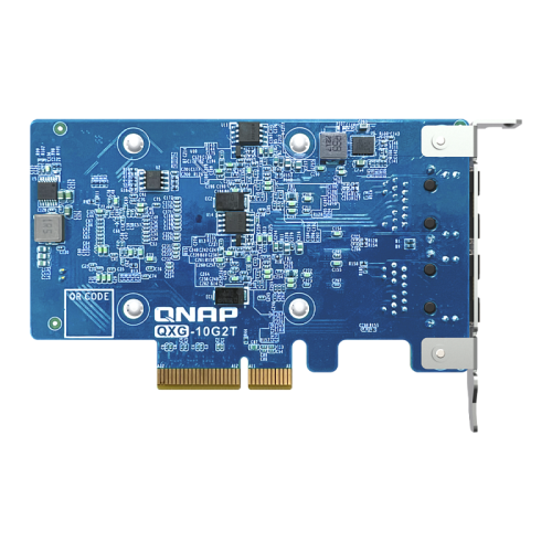 QNAP Expansion Card QXG-10G2T PCIe Gen3x4 2x10GbE(BASE-T)