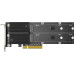 Synology M.2 SSD-NVME adapter,PCIe 3.0x8, M.2 22110/2080
