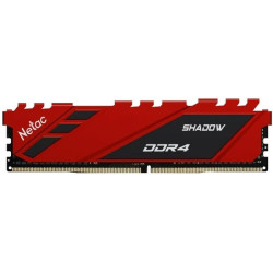 Netac Shadow 16GB DDR4-3200 C16 Red Memory module (DIMM)