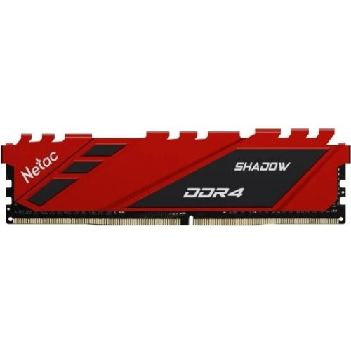 Netac Shadow 8GB DDR4-3600 C18 Red Memory module (DIMM)