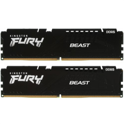 Kingston 32GB 5200MT/s DDR5 CL40 DIMM FURY Beast Black EXPO