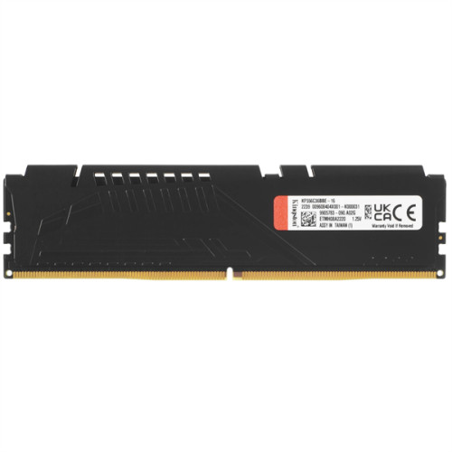 Kingston 16GB 5600MT/s DDR5 CL36 DIMM FURY Beast Black EXPO