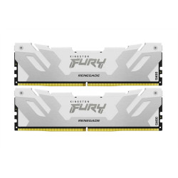 Kingston 32GB 6400MT/s DDR5 CL32 DIMM FURY Renegade White XMP