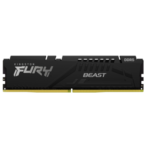 Kingston 64GB 5600MT/s DDR5 CL40 DIMM (Kit of 2) FURY Beast Black