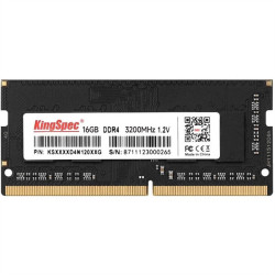 Kingspec DDR4 SO-DIMM 16GB 3200MHz CL17 1x16GB 1.2V 260-pin