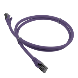 Патч-корд LANMASTER LSZH SFTP кат.6A, 7.0 м, фиолетовый