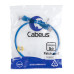 Cabeus PC-UTP-RJ45-Cat.5e-0.5m-BL Патч-корд U/UTP, категория 5е, 2xRJ45/8p8c, неэкранированный, синий, PVC, 0.5м