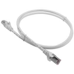 Патч-корд LANMASTER LSZH FTP кат.5e, 3.0 м, белый