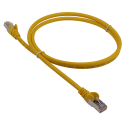 Патч-корд LANMASTER LSZH FTP кат.5e, 2.0 м, желтый