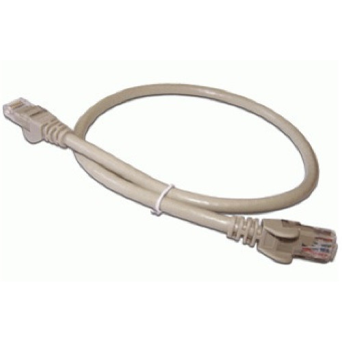 Патч-корд LANMASTER UTP, кат. 6, RJ45-RJ45, серый, длина 1.0 м