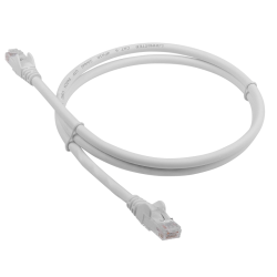 Патч-корд LANMASTER LSZH UTP кат.6, 3.0 м, серый