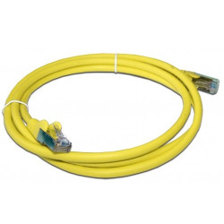 Патч-корд LANMASTER LSZH FTP кат.6, 0.5 м, желтый