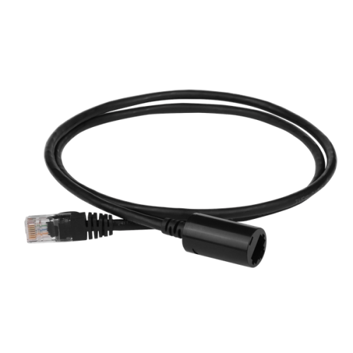 Удлинитель патч-корда UTP кат.5E, розетка RJ45 - вилка RJ-45, 10 м, серый