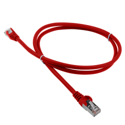 Патч-корд LANMASTER LSZH FTP кат.5e, 7.0 м, красный