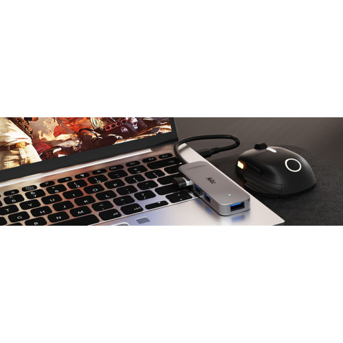Netac USB Hub WF11, USB-A to USB3.0*4 (repl. NT08WF11-30GR)
