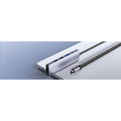 Netac Hub WF13, Type-C to USB3.0+USB2.0*2+100W PD+HDMI (repl. NT08WF13-30GR)