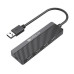 ORIGO Концентратор USB 2.0, 4xUSB 2.0, без адаптера питания в комплекте