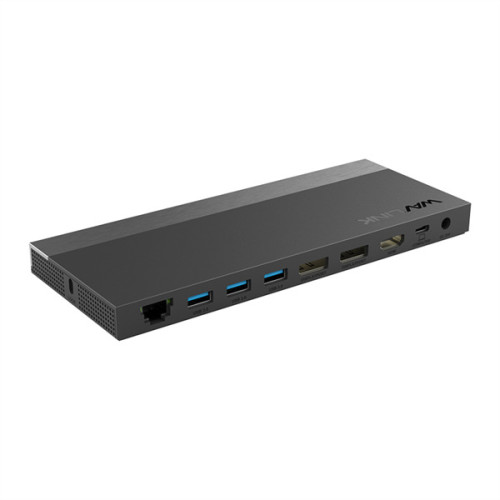 Docking Station WAVLINK USB-C GEN2 4K Universal /100W PowerDelivery Include 20V/6.5A Power Adapter/ 4xUSB3.0/1xUSB C/2xDP 4K 60HZ/1xHDMI 4K 60HZ/1xGigabit LAN/1xAudio In/Out/1xSD/Micro SD CardReader
