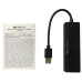 ORIGO Концентратор USB 2.0, 4xUSB 2.0, без адаптера питания в комплекте