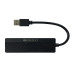ORIGO Концентратор USB 2.0, 4xUSB 2.0, без адаптера питания в комплекте