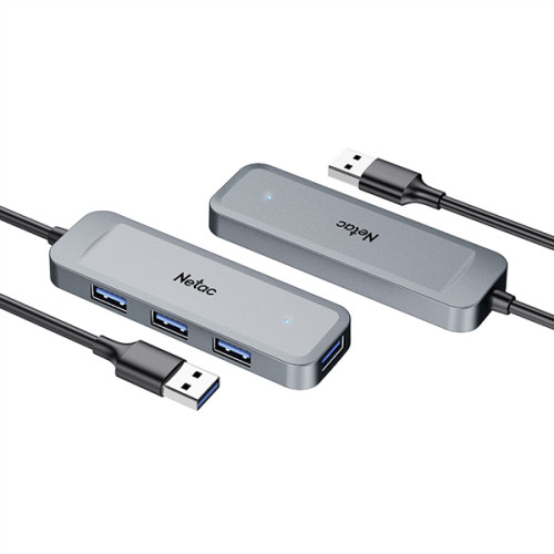 Netac USB Hub WF11, USB-A to USB3.0*4 (repl. NT08WF11-30GR)