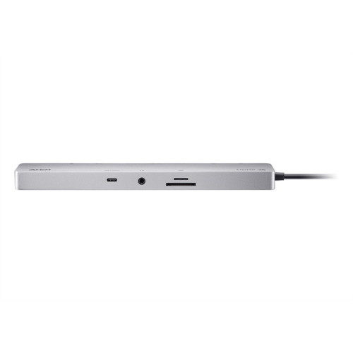 ATEN 8k (4k HDMI Dual Display) 11-in-1 USB-C Multiport Dock with USB PD 100W