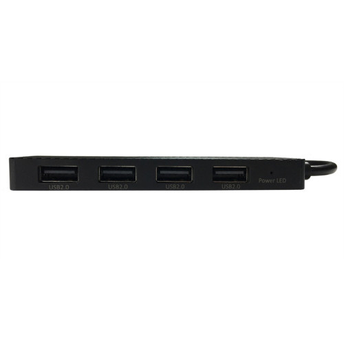 ORIGO Концентратор USB 2.0, 4xUSB 2.0, без адаптера питания в комплекте