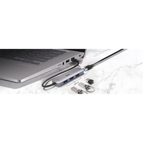 Netac USB Hub WF11, USB-A to USB3.0*4 (repl. NT08WF11-30GR)
