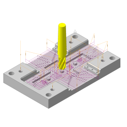 Модуль ЧПУ, фрезерная обработка v23 (вкл. НДС)