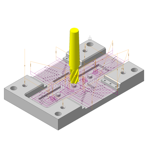 Модуль ЧПУ, фрезерная обработка v23 (вкл. НДС)