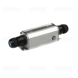 OSNOVO E-PoE/2W Уличный PoE удлинитель 10M/100M Fast Ethernet до 500м (до 22W) со встроенной грозозащитой 6kV. Увеличение расстояния передачи данных + питание на 100м. При каскадном подключении - 2 x