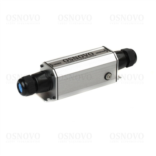 OSNOVO E-PoE/2W Уличный PoE удлинитель 10M/100M Fast Ethernet до 500м (до 22W) со встроенной грозозащитой 6kV. Увеличение расстояния передачи данных + питание на 100м. При каскадном подключении - 2 x