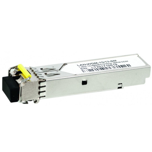 Модуль SFP WDM 1.25G, 1550nm / 1310nm, 20 km, LC, DDM, Cisco