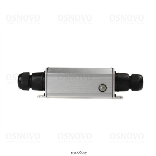 OSNOVO E-PoE/2W Уличный PoE удлинитель 10M/100M Fast Ethernet до 500м (до 22W) со встроенной грозозащитой 6kV. Увеличение расстояния передачи данных + питание на 100м. При каскадном подключении - 2 x