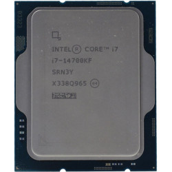CPU Intel Core i7-14700KF (3.4GHz/33MB/20 cores) LGA1700 OEM, TDP 125W, max 192Gb DDR4-3200 DDR5-5600, CM8071504820722SRN3Y, 1 year