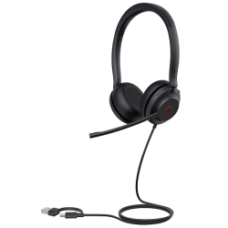 YEALINK UH35 Dual UC USB-C/A Дуо, Проводная, HD звук, шумоподавление, LED-индикатор, USB-C/A, шт