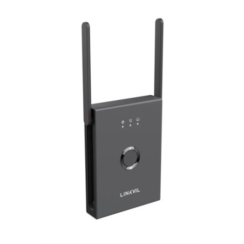 LINKVIL W710D DECT-базовая станция, 20 SIP-акк., 10 одноврем. выз., 10 клиентов, до 50м. в помещ., до 300м. прям. вид.