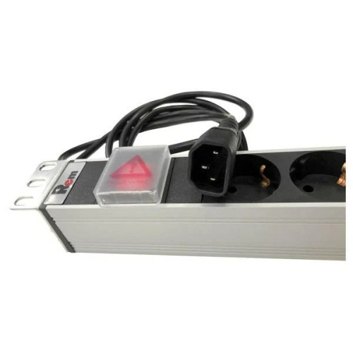 ЦМО Rem-10 с выкл., 8 Sсhuko, 10 A, алюм., 19