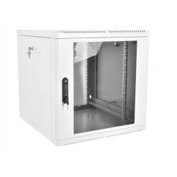 ЦМО Шкаф телекоммуникационный настенный разборный 12U (600х520) дверь стекло
