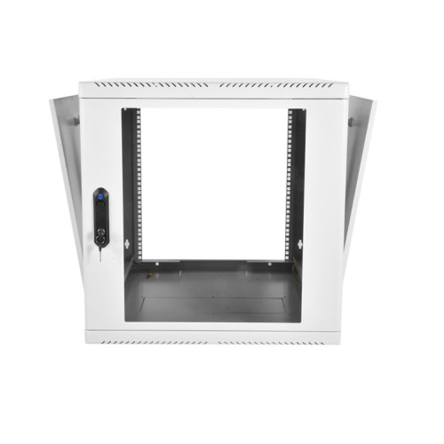 ЦМО Шкаф телекоммуникационный настенный разборный 12U (600х520) дверь стекло